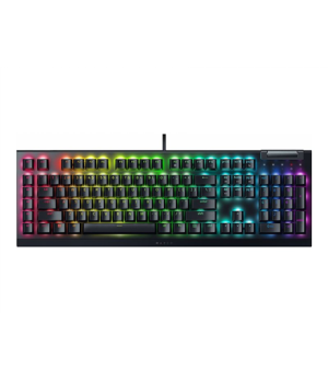 Razer | Mechanical Gaming Keyboard | BlackWidow V4 X | Black | Mechanical Gaming Keyboard | Wired | US | N/A g | Green Mechanica