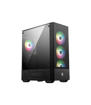 MSI | PC Case | MAG FORGE 112R | Side window | Black | Mid-Tower | Power supply included No | ATX