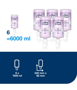 Skystas muilas Tork Premium Luxury Soft S4,1000ml, 424901