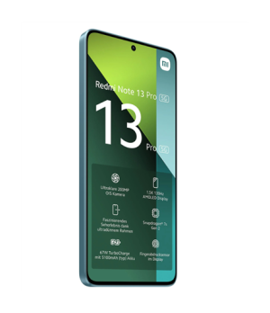 Xiaomi | Redmi | Note 13 Pro | Ocean Teal | 6.67 " | AMOLED | 1220 x 2712 pixels | Qualcomm SM7435 | Snapdragon 7s Gen 2 | Inter