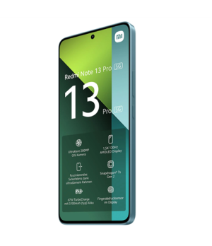 Xiaomi | Redmi | Note 13 Pro | Ocean Teal | 6.67 " | AMOLED | 1220 x 2712 pixels | Qualcomm SM7435 | Snapdragon 7s Gen 2 | Inter