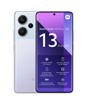 Xiaomi | Redmi | Note 13 Pro+ | Aurora Purple | 6.67 " | AMOLED | 1220 x 2712 pixels | Mediatek | Dimensity 7200 Ultra | Interna