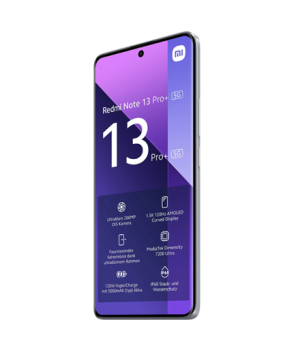 Xiaomi | Redmi | Note 13 Pro+ | Aurora Purple | 6.67 " | AMOLED | 1220 x 2712 pixels | Mediatek | Dimensity 7200 Ultra | Interna