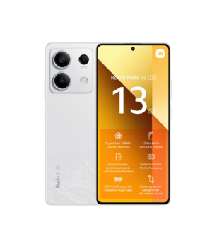 Xiaomi | Redmi | Note 13 | Arctic White | 6.67 " | AMOLED | 1080 x 2400 pixels | Mediatek | Internal RAM 6 GB | 128 GB | Dual SI