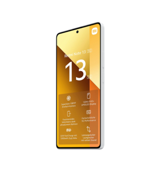 Xiaomi | Redmi | Note 13 | Arctic White | 6.67 " | AMOLED | 1080 x 2400 pixels | Mediatek | Internal RAM 6 GB | 128 GB | Dual SI