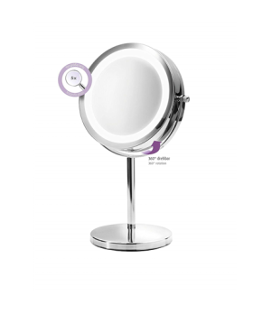 Medisana | CM 840  2-in-1 Cosmetics Mirror | 13 cm | High-quality chrome finish