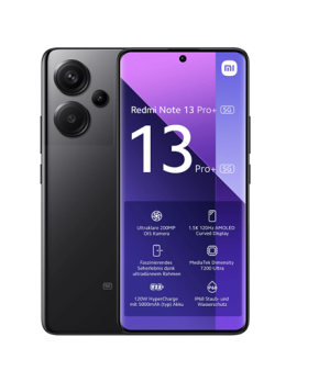 Xiaomi | Redmi | Note 13 Pro+ | Midnight Black | 6.67 " | AMOLED | 1220 x 2712 pixels | Mediatek | Dimensity 7200 Ultra | Intern