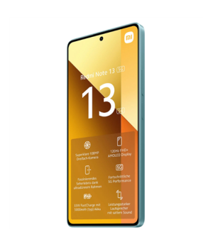 Xiaomi | Redmi | Note 13 | Ocean Teal | 6.67 " | AMOLED | 1080 x 2400 pixels | Mediatek | Dimensity 6080 | Internal RAM 8 GB | 2