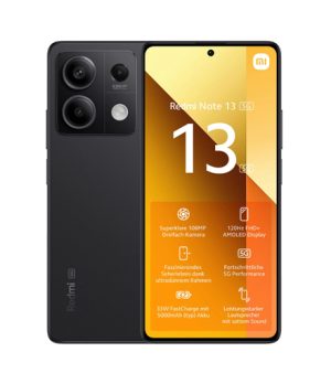 Xiaomi | Redmi | Note 13 | Graphite Black | 6.67 " | AMOLED | 1080 x 2400 pixels | Mediatek | Dimensity 6080 | Internal RAM 8 GB