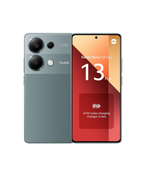 Xiaomi | Redmi | Note 13 Pro | Forest Green | 6.67 " | AMOLED | 1080 x 2400 pixels | Mediatek | Internal RAM 8 GB | 256 GB | Dua