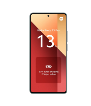 Xiaomi | Redmi | Note 13 Pro | Forest Green | 6.67 " | AMOLED | 1080 x 2400 pixels | Mediatek | Internal RAM 8 GB | 256 GB | Dua