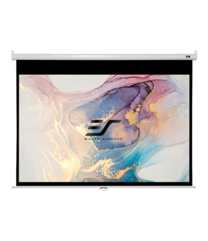 Elite Screens | Manual Series | M92XWH | Diagonal 92 " | 16:9 | Viewable screen width (W) 204 cm | White