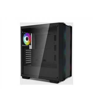 Deepcool | CC560 (with 4pcs ARGB Fans) | Side window | Black | Mid-Tower | Power supply included No | ATX PS2