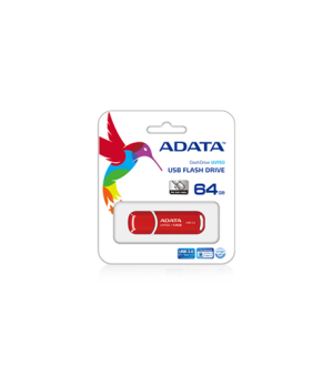 ADATA | UV150 | 64 GB | USB 3.0 | Red