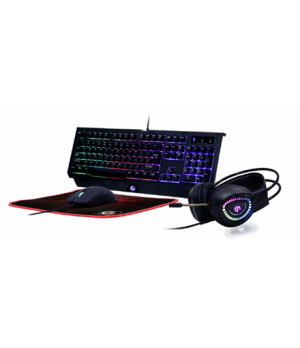 Gembird | 4-in-1 Backlight Gaming Kit "Phantom" | GGS-UMGL4-01 | Gaming Kit | Wired | US | USB