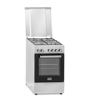 Simfer | Cooker | 5405SERGG | Hob type Gas | Oven type Electric | Stainless steel | Width 50 cm | Electronic ignition | Depth 60