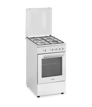 Simfer | Cooker | 4401SGRBB.1 | Hob type Gas | Oven type Gas | White | Width 50 cm | Depth 55 cm | 49 L