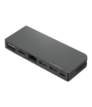 Lenovo | Powered USB-C Travel Hub | Ethernet LAN (RJ-45) ports 1 | VGA (D-Sub) ports quantity 1 | USB 3.0 (3.1 Gen 1) Type-C por