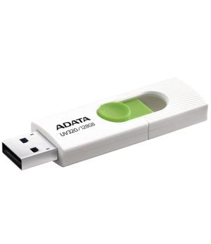 ADATA | USB Flash Drive | UV320 | 128 GB | USB 3.2 Gen1 | White/Green