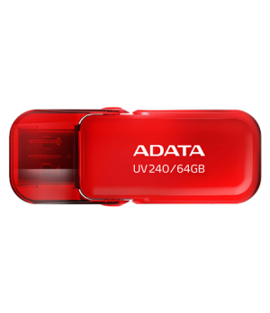 ADATA | USB Flash Drive | UV240 | 64 GB | USB 2.0 | Red