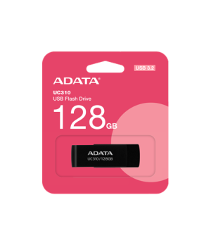 ADATA | USB Flash Drive | UC310 | 128 GB | USB 3.2 Gen1 | Black