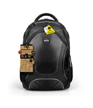 PORT DESIGNS | Courchevel | Fits up to size 17.3 " | Backpack | Black | Shoulder strap