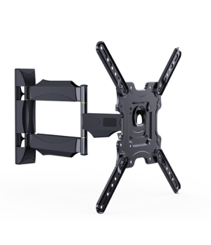 Gembird | Wall mount | WM-55ST-01 | Tilt, swivel, rotate | 32-55 " | Maximum weight (capacity) 32 kg | Black