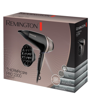 Remington | Hair Dryer | Thermacare PRO 2300 D5715 | 2300 W | Number of temperature settings 3 | Ionic function | Diffuser nozzl