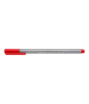 Vienkartinis rašiklis STAEDTLER TRIPLUS FINELINER 334, 0,3 mm, raudona