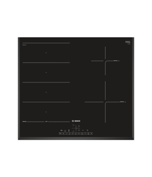 Bosch | hob | PXE651FC1E | Induction | Number of burners/cooking zones 4 | DirectSelect | Timer | Black | Display