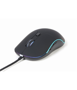 Gembird | Illuminated Large Size Mouse | MUS-UL-02 | Wired | USB | Black