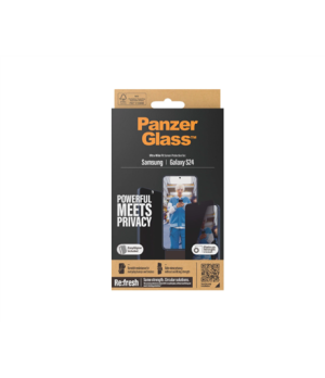 PanzerGlass | Screen protector | Samsung | Galaxy S24 | Polyethylene terephthalate (PET) | Transparent | Ultra-Wide Fit wA