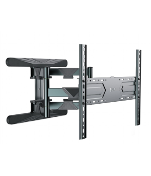 Gembird | Full-motion wall mount | WM-80ST-01 | Tilt, swivel, rotate | 40-80 " | Maximum weight (capacity) 50 kg | Black