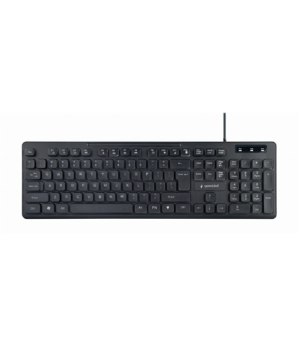 Gembird | "Rainbow" Backlight Multimedia Keyboard | KB-UML-02 | Keyboard | Wired | US | Black | N/A