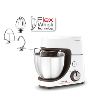 TEFAL | Masterchef Gourmet Food Processor | QB51K138 | 1100 W | Number of speeds 8 | Bowl capacity 4.6 L | White