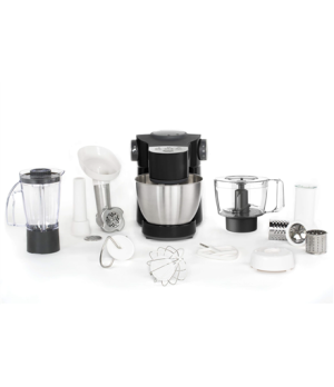 TEFAL | Food processor | QB319838 Wizzo | 1000 W | Number of speeds 7 | Bowl capacity 4 L | Blender | Stainless Steel