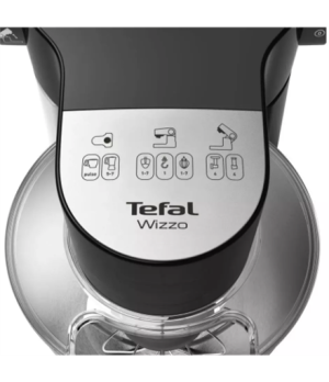 TEFAL | Food processor | QB319838 Wizzo | 1000 W | Number of speeds 7 | Bowl capacity 4 L | Blender | Stainless Steel