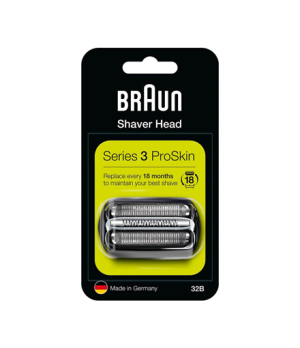 Braun | 32B Shaver Replacement Head for Series 3 | Black