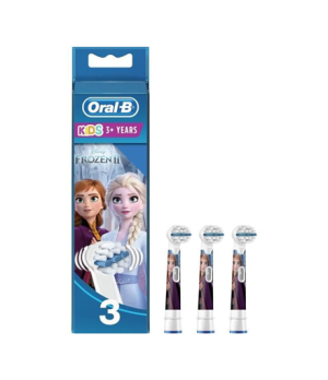 Oral-B | Toothbrush Replacement | Refill Frozen | Heads | For kids | Number of brush heads included 3 | Number of teeth brushing