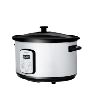 Camry | Slow Cooker | CR 6414 | 270 W | 4.7 L | Number of programs 1 | Stainless Steel