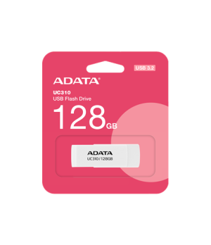 ADATA | USB Flash Drive | UC310 | 128 GB | USB 3.2 Gen1 | White