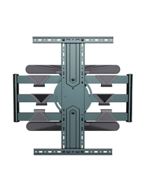 Gembird | Wall mount | WM-80STR-01 | Tilt, swivel, rotate | 40-80 " | Maximum weight (capacity) 50 kg | Black