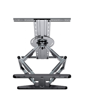 Gembird | Wall mount | WM-80STR-01 | Tilt, swivel, rotate | 40-80 " | Maximum weight (capacity) 50 kg | Black