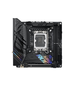 Asus | ROG STRIX B760-I GAMING WIFI | Processor family Intel | Processor socket LGA1700 | DDR5 SDRAM | Supported hard disk drive