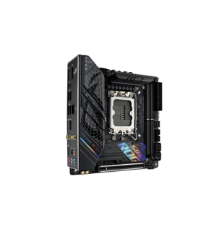 Asus | ROG STRIX B760-I GAMING WIFI | Processor family Intel | Processor socket LGA1700 | DDR5 SDRAM | Supported hard disk drive