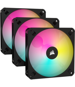 Corsair | 120mm PWM Triple Fan Kit | iCUE AR120 Digital RGB | Case Fan