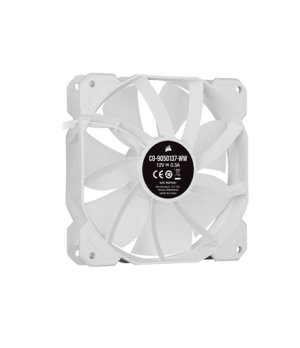 Corsair | 120mm White PWM Fan, Triple Pack with Lighting Node CORE | iCUE SP120 RGB ELITE Performance | Case Fan