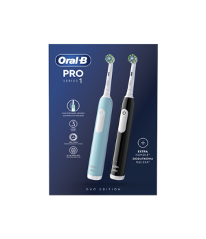 Oral-B | Electric Toothbrush | Pro Series 1 Duo | Rechargeable | For adults | Number of brush heads included 2 | Number of teeth