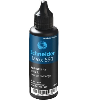 Papildomas rašalas žymekliams SCHNEIDER MAXX 650