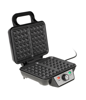 Camry | Waffle Maker | CR 3046 | 1600 W | Number of pastry 2 | Belgium | Black/Stainless Steel